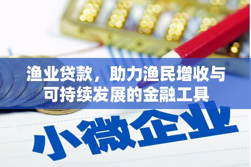 嘉兴渔业贷款，助力渔民增收与可持续发展的金融工具