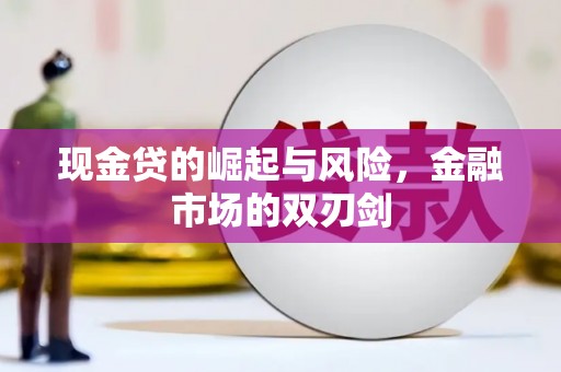 沙洋现金贷的崛起与风险，金融市场的双刃剑