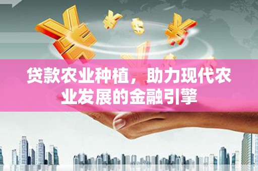 佛冈贷款农业种植，助力现代农业发展的金融引擎