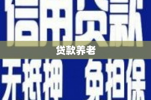 宽甸贷款养老