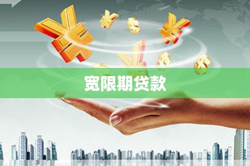 镇海宽限期贷款