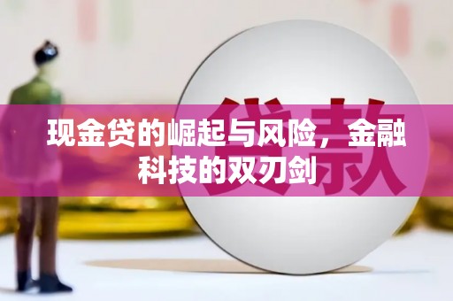 洮南现金贷的崛起与风险，金融科技的双刃剑