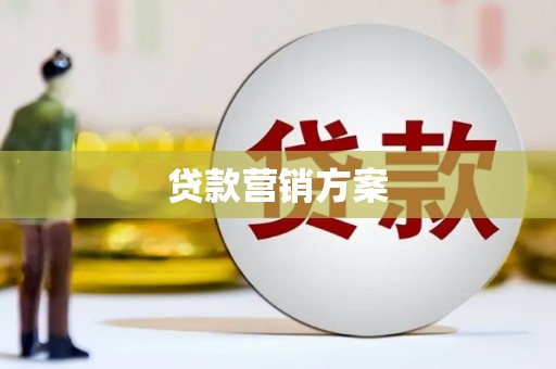 沈河贷款营销方案