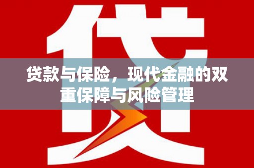 铜仁贷款与保险，现代金融的双重保障与风险管理