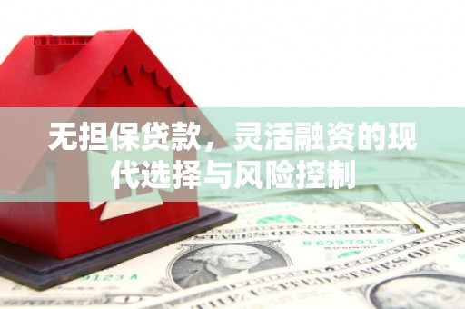 特克斯无担保贷款，灵活融资的现代选择与风险控制