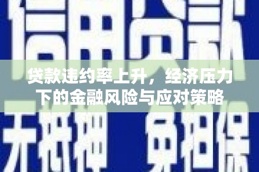 神湾贷款违约率上升，经济压力下的金融风险与应对策略