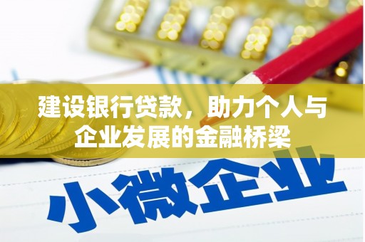 廉江建设银行贷款，助力个人与企业发展的金融桥梁