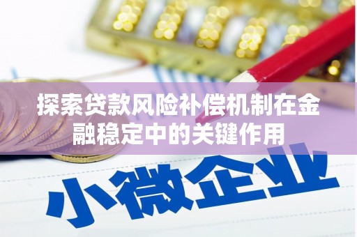 楠西探索贷款风险补偿机制在金融稳定中的关键作用