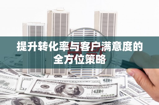 泾县提升转化率与客户满意度的全方位策略