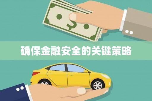 澜沧确保金融安全的关键策略
